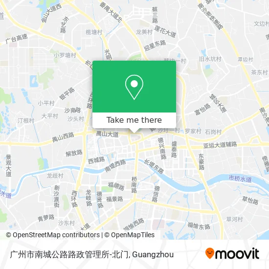 广州市南城公路路政管理所-北门 map