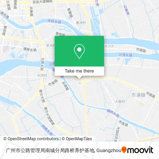 广州市公路管理局南城分局路桥养护基地 map