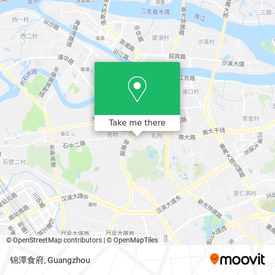 锦潭食府 map