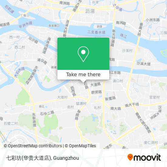 七彩坊(华贵大道店) map