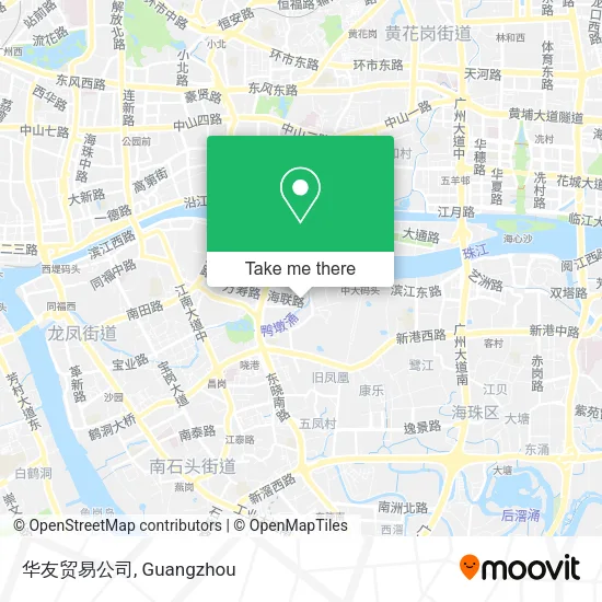 华友贸易公司 map