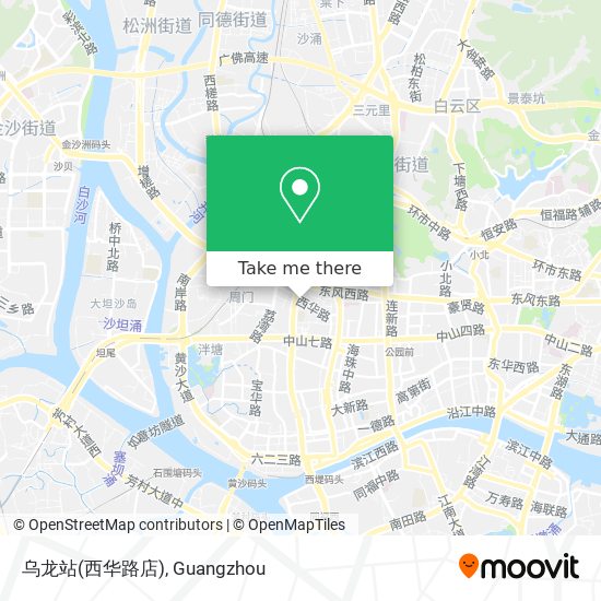 乌龙站(西华路店) map