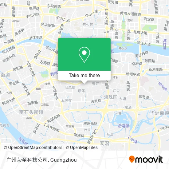 广州荣至科技公司 map