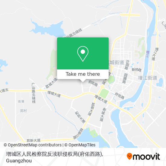 增城区人民检察院反渎职侵权局(府佑西路) map