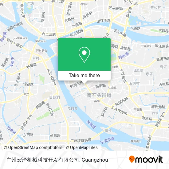 广州宏泽机械科技开发有限公司 map