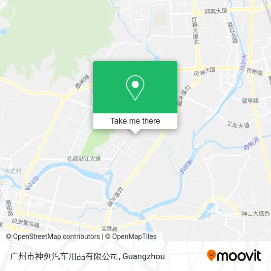 广州市神剑汽车用品有限公司 map