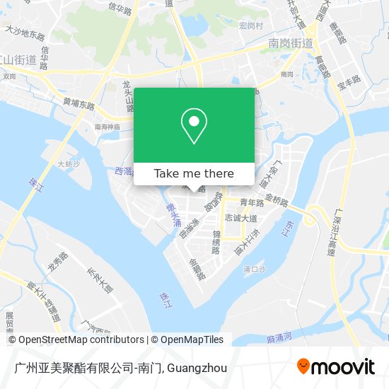广州亚美聚酯有限公司-南门 map