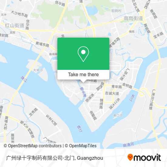 广州绿十字制药有限公司-北门 map