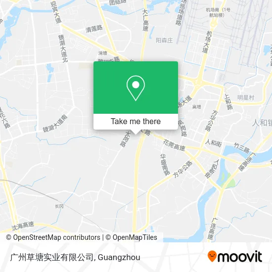 广州草塘实业有限公司 map
