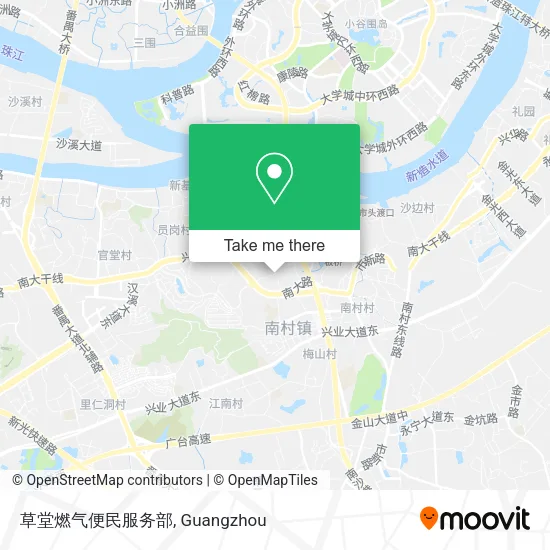 草堂燃气便民服务部 map