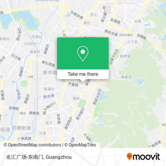 名汇广场-东南门 map