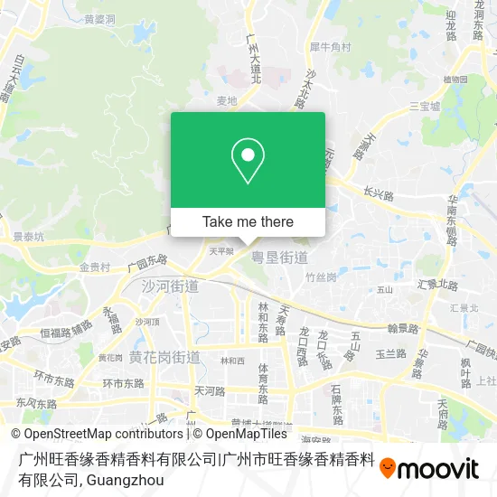 广州旺香缘香精香料有限公司|广州市旺香缘香精香料有限公司 map