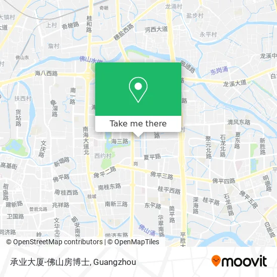 承业大厦-佛山房博士 map