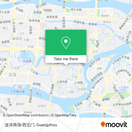 波涛商场-西北门 map