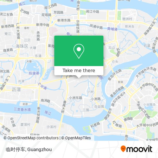 临时停车 map