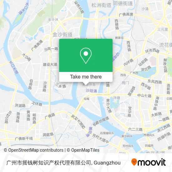 广州市摇钱树知识产权代理有限公司 map