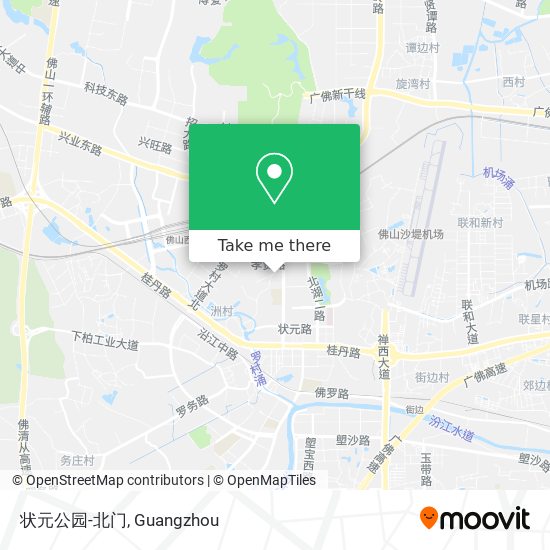 状元公园-北门 map