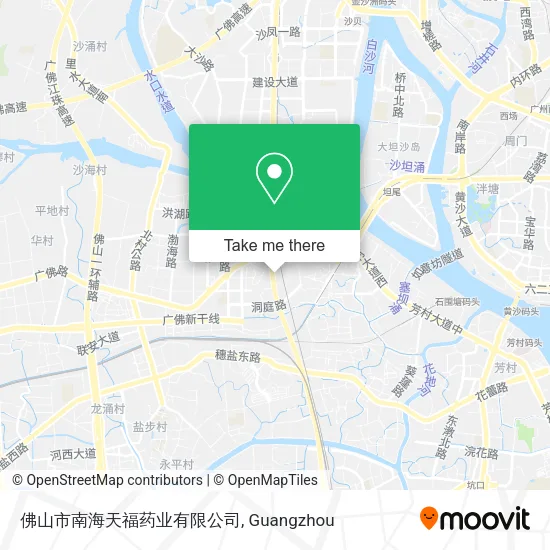 佛山市南海天福药业有限公司 map