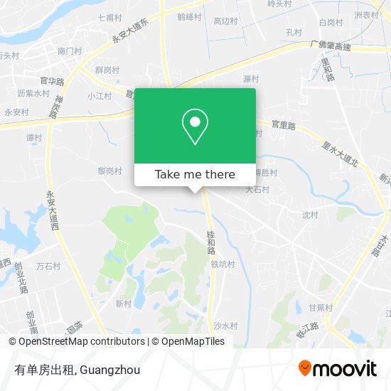 有单房出租 map