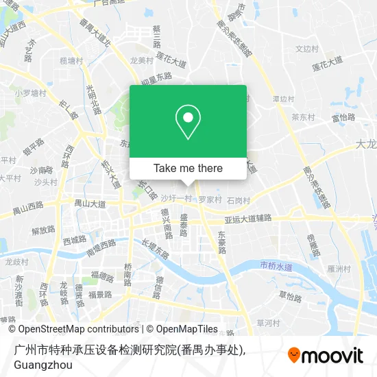 广州市特种承压设备检测研究院(番禺办事处) map