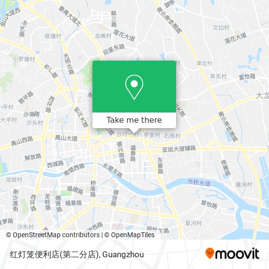 红灯笼便利店(第二分店) map