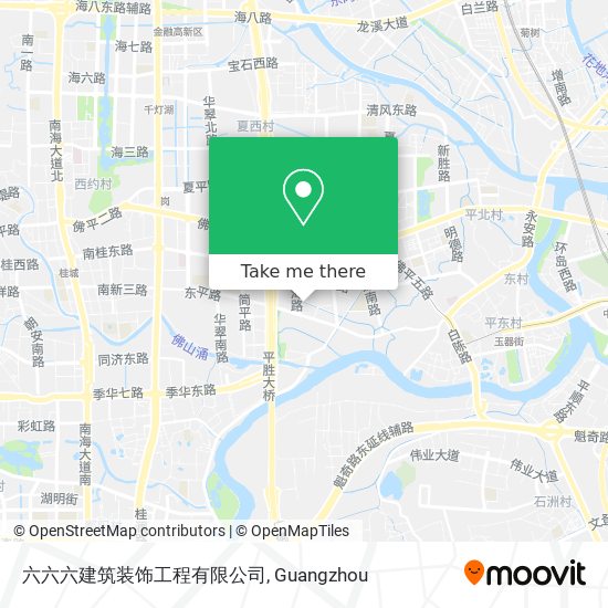 六六六建筑装饰工程有限公司 map