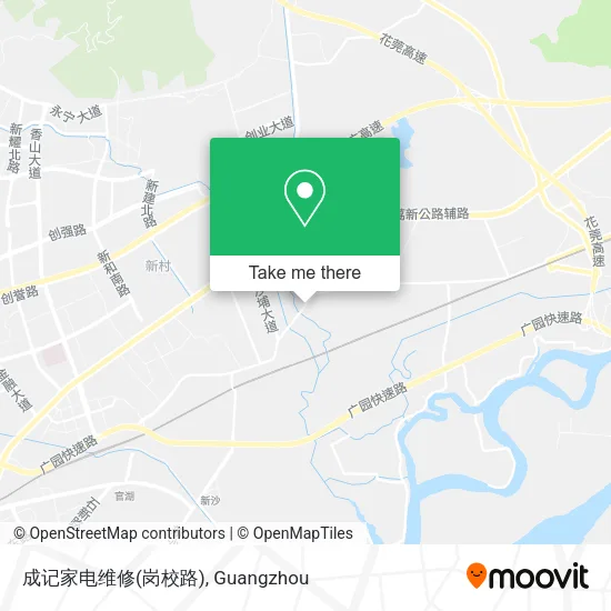 成记家电维修(岗校路) map