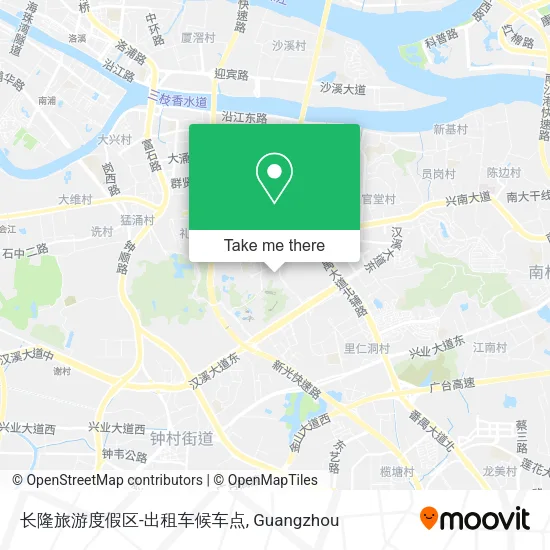 长隆旅游度假区-出租车候车点 map