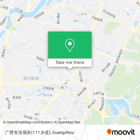 广西专业扇灰(111乡道) map