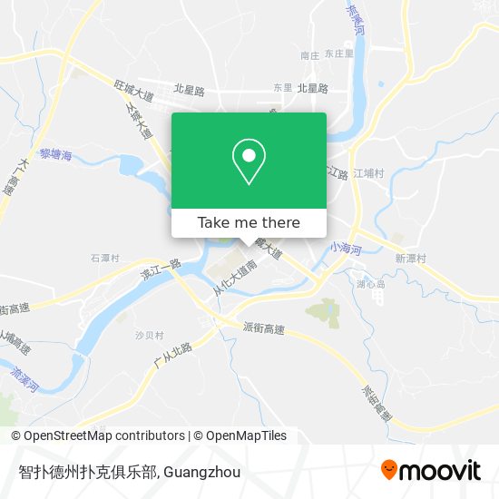 智扑德州扑克俱乐部 map