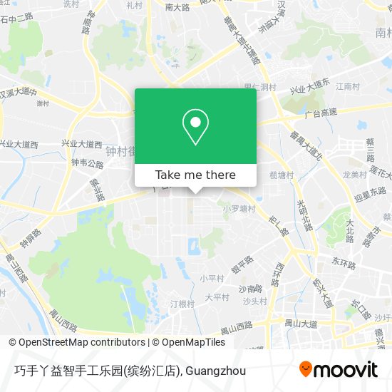 巧手丫益智手工乐园(缤纷汇店) map