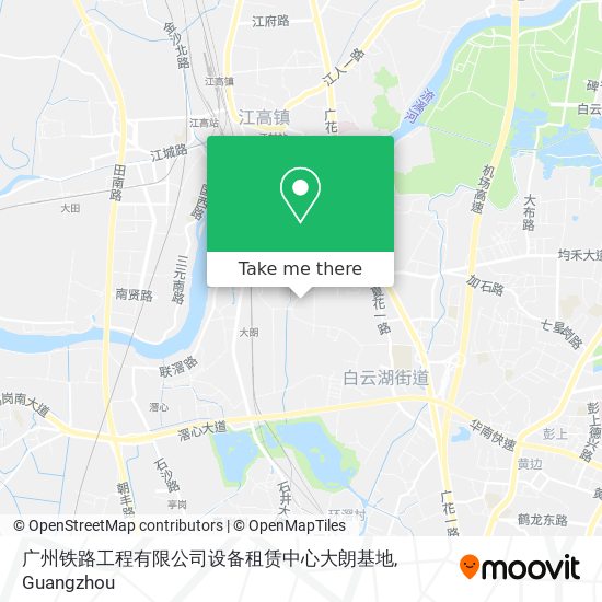 广州铁路工程有限公司设备租赁中心大朗基地 map