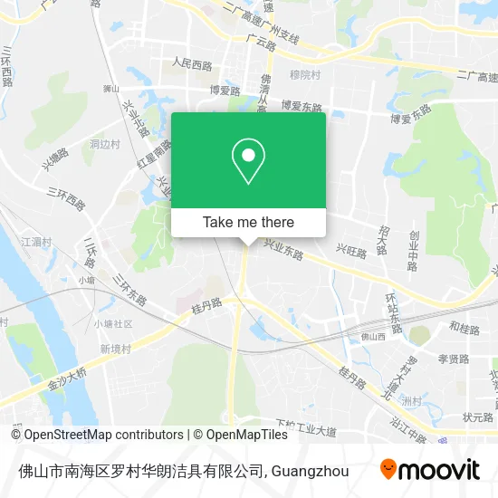 佛山市南海区罗村华朗洁具有限公司 map