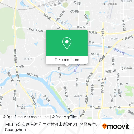 佛山市公安局南海分局罗村派出所朗沙社区警务室 map