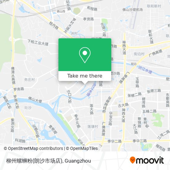 柳州螺蛳粉(朗沙市场店) map