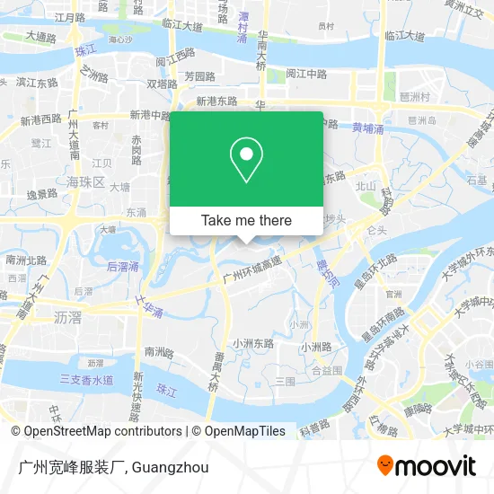 广州宽峰服装厂 map