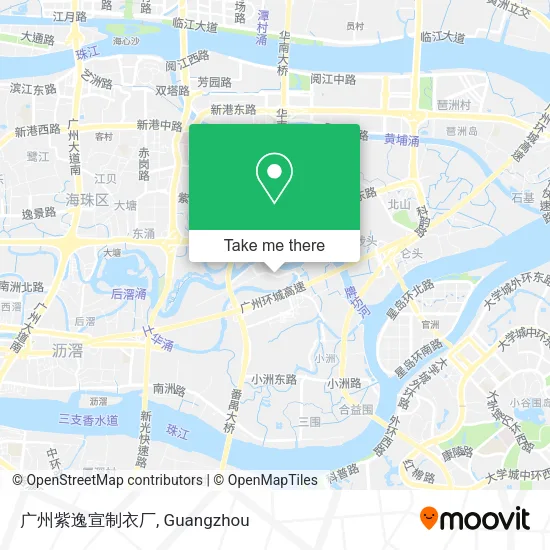 广州紫逸宣制衣厂 map