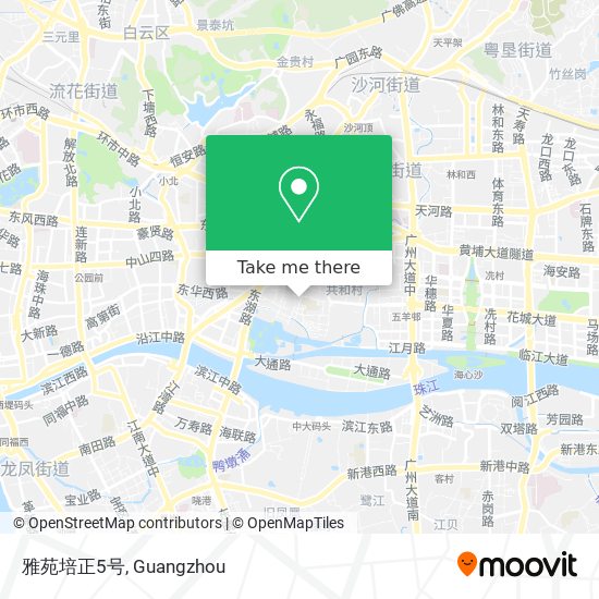 雅苑培正5号 map