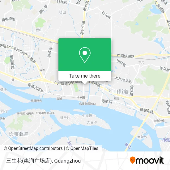 三生花(惠润广场店) map