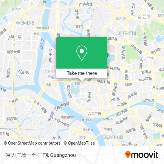 富力广场一至-三期 map