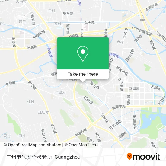 广州电气安全检验所 map