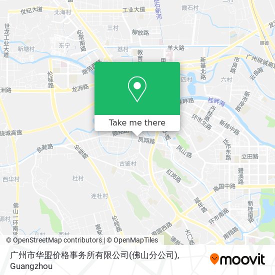 广州市华盟价格事务所有限公司(佛山分公司) map