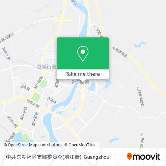 中共东湖社区支部委员会(增江街) map