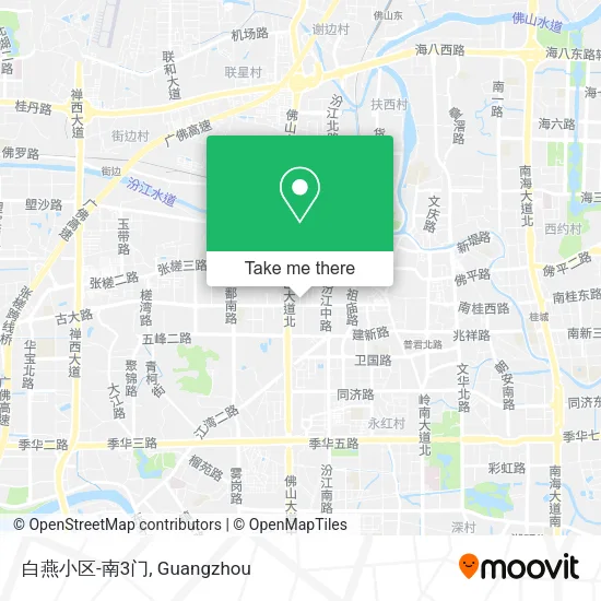 白燕小区-南3门 map