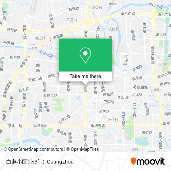 白燕小区(南3门) map