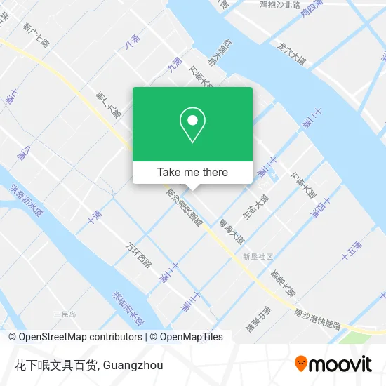 花下眠文具百货 map