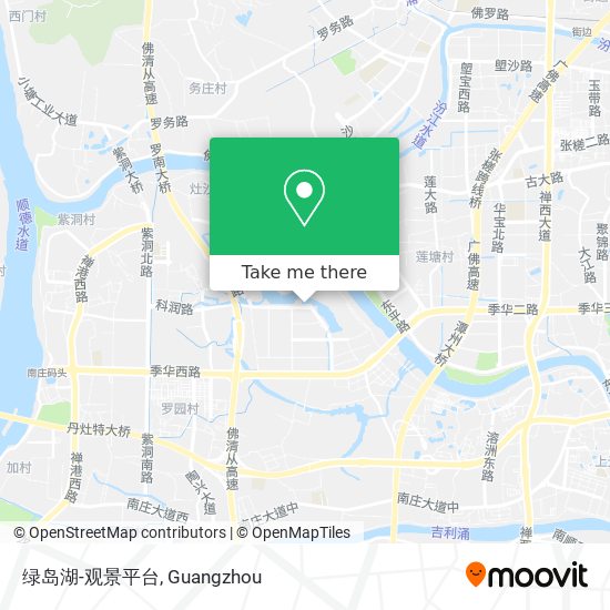 绿岛湖-观景平台 map