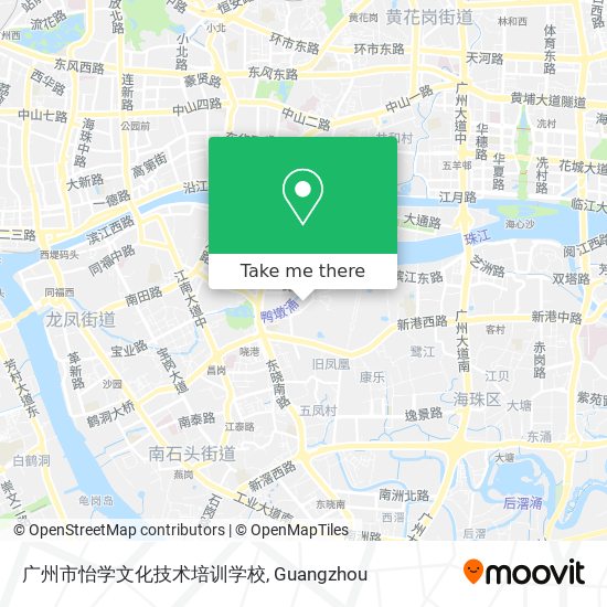 广州市怡学文化技术培训学校 map