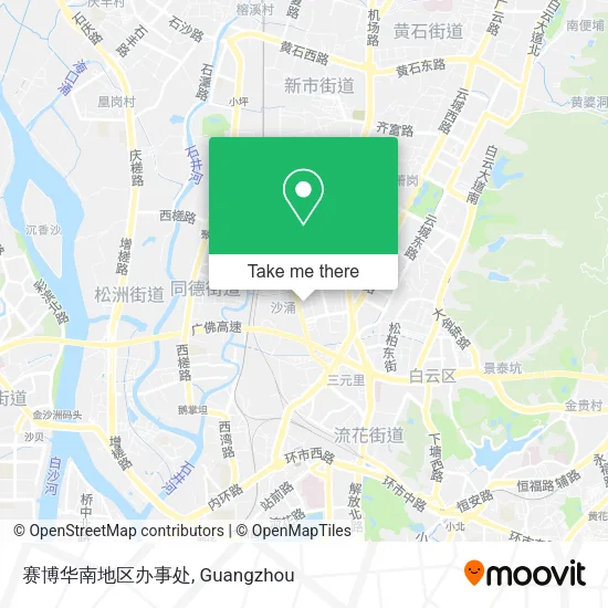 赛博华南地区办事处 map