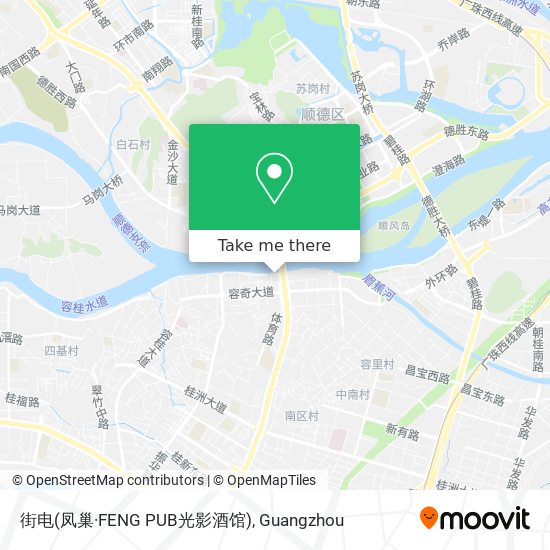 街电(凤巢·FENG PUB光影酒馆) map
